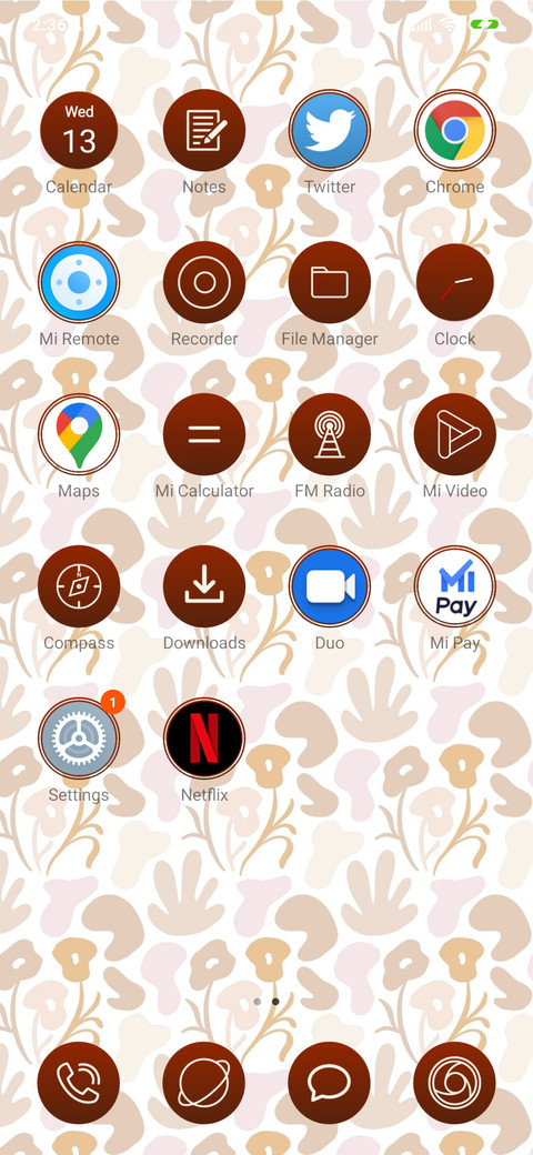 Floral - Red_3MDS screenshot