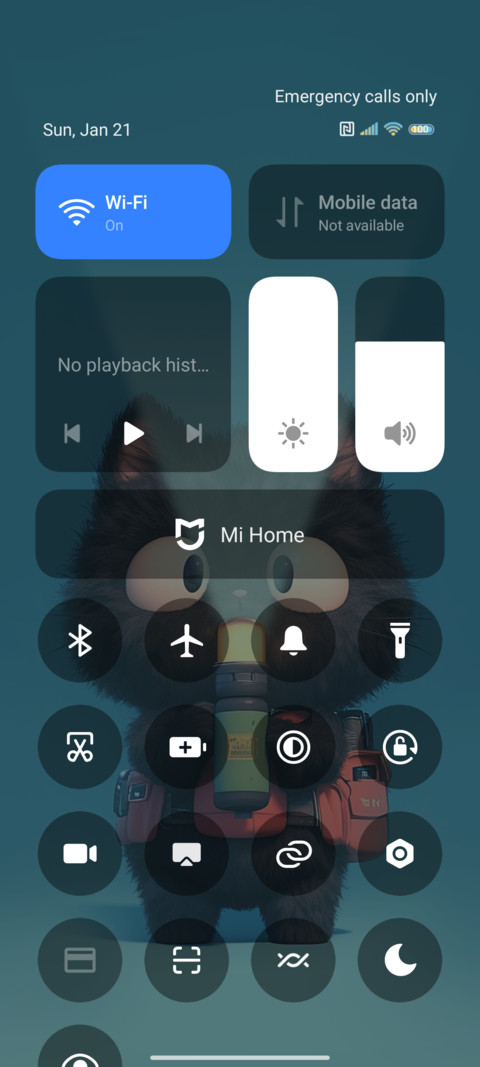 Kitten flashlight screenshot