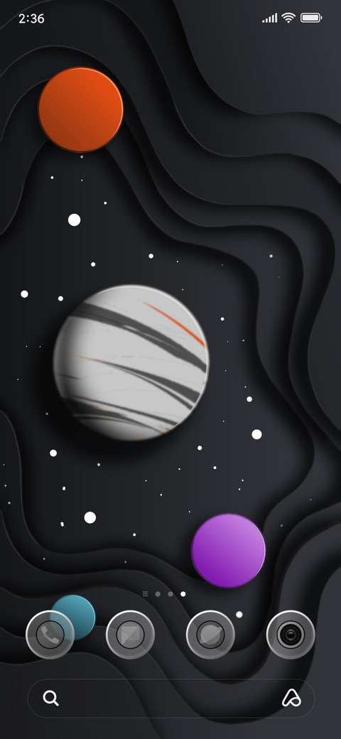 galaxy screenshot
