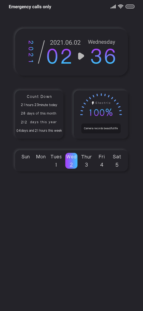 Blue-purple screenshot