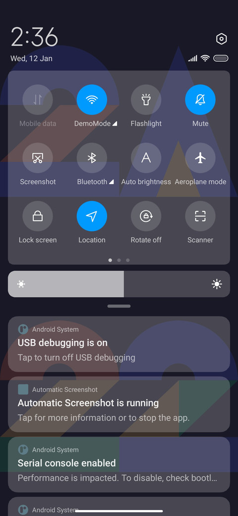 Geometric color screenshot