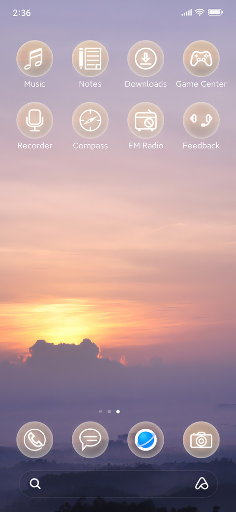 Lumina Mist Dawn screenshot