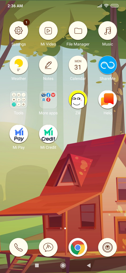 Wooden-House - Vector_3MDS screenshot