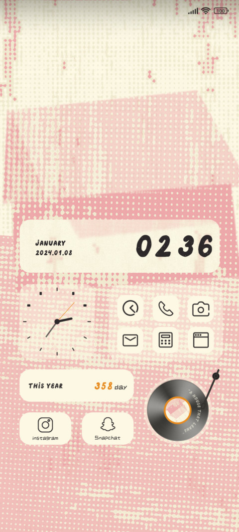 Pink house screenshot