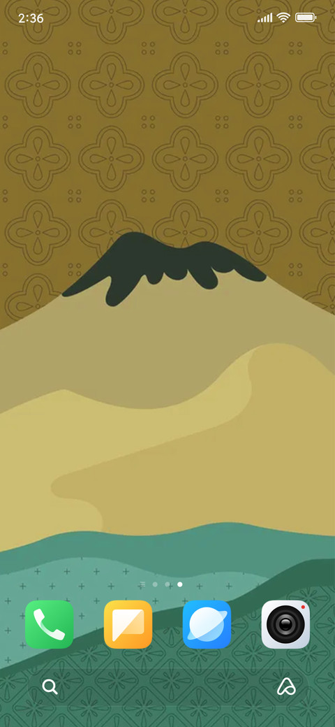 Mountain minimal screenshot