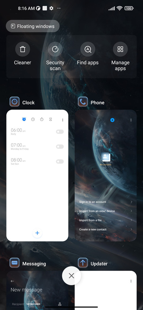 Across stars screenshot