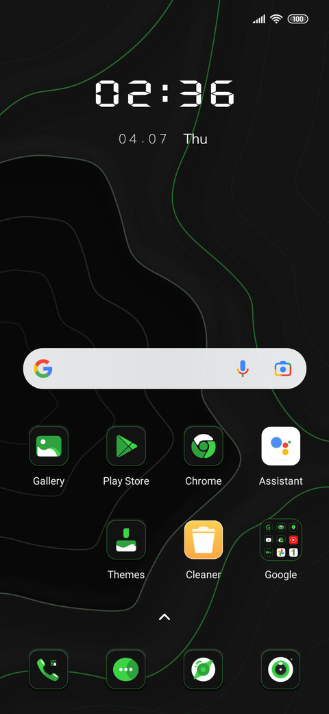 Green Code Radar screenshot