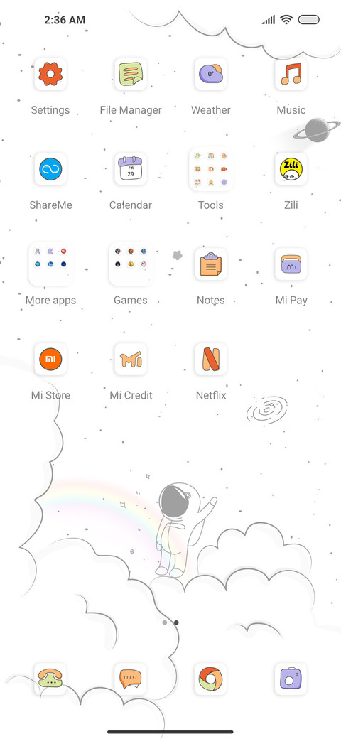 Simple Nebula screenshot