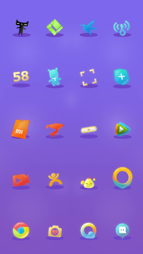 Fluorescent screenshot