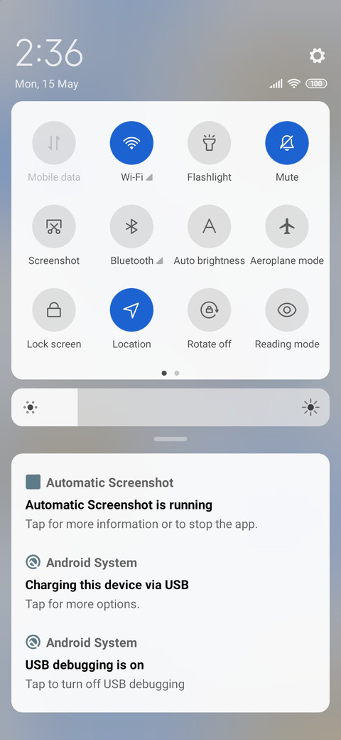Oil Smile Blue screenshot