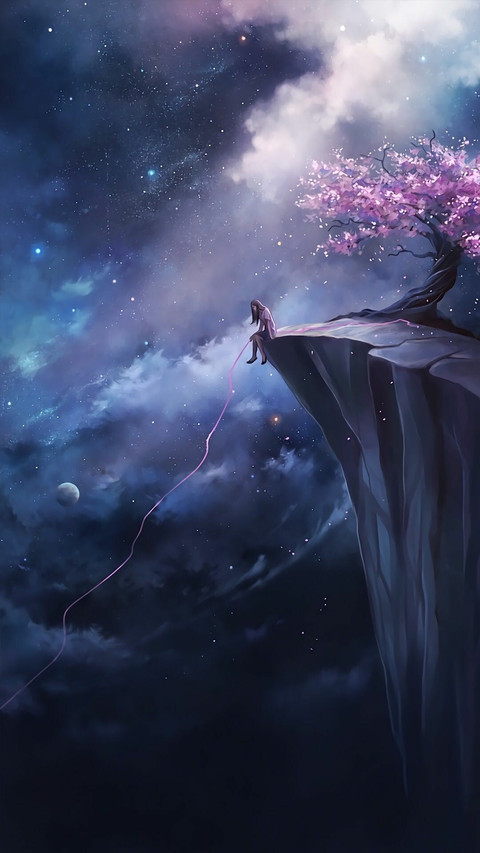 星夜樱花 screenshot