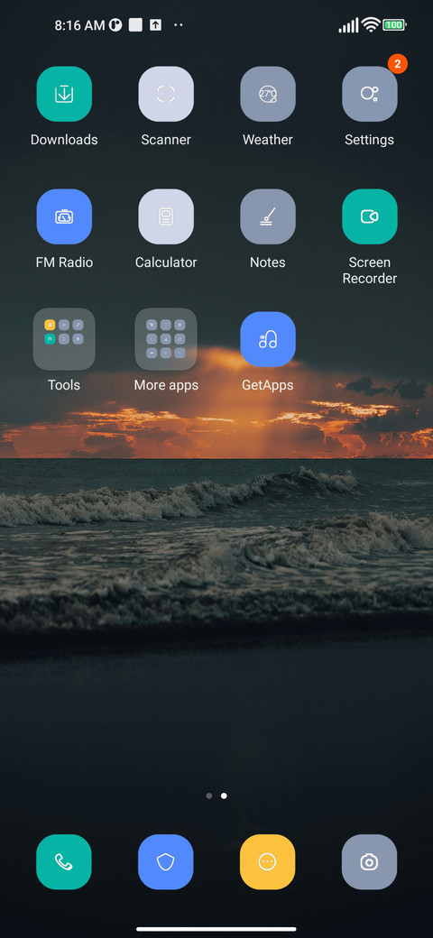 Sea screenshot