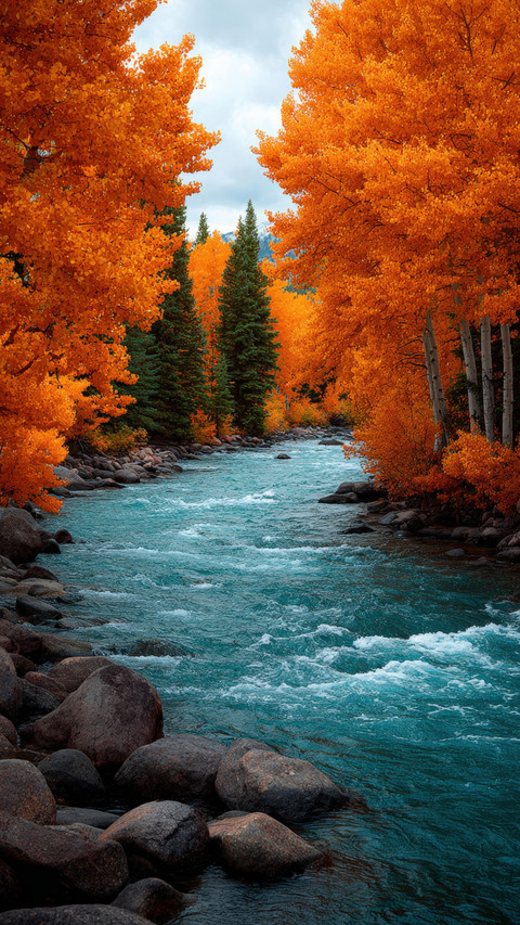 Autum River screenshot