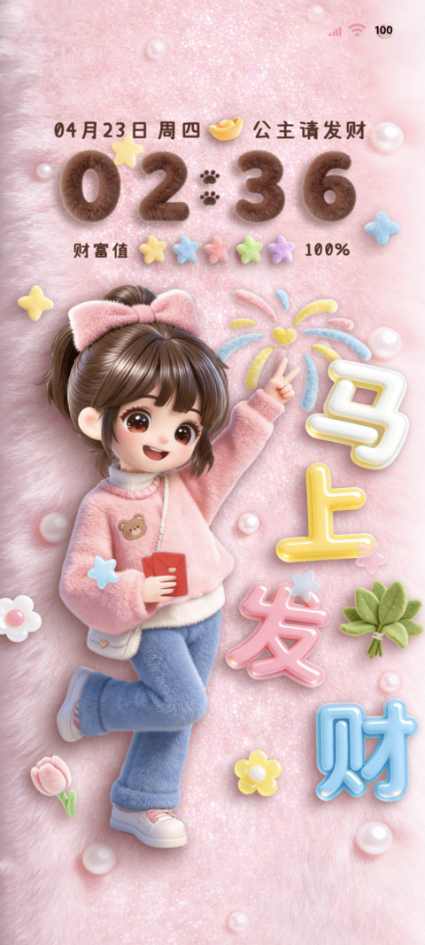 公主请发财 大组件 screenshot