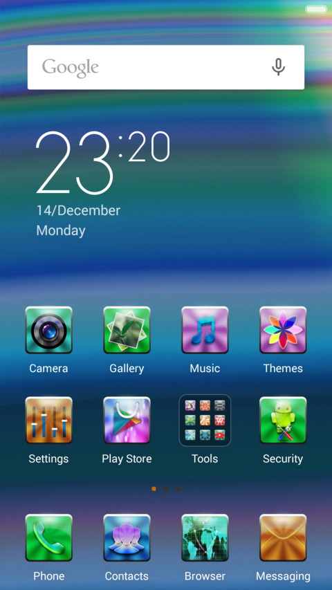  IN Pure OS screenshot