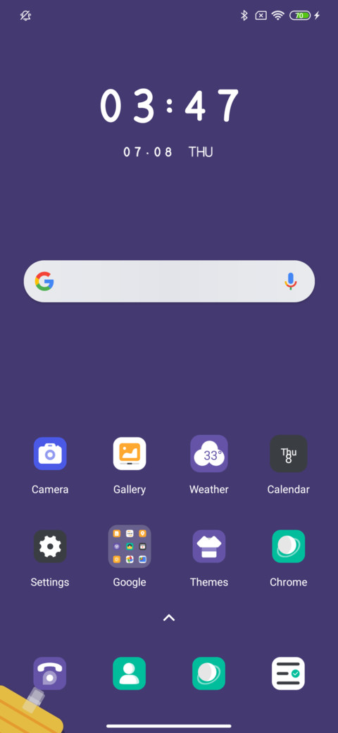 Tablet notes screenshot