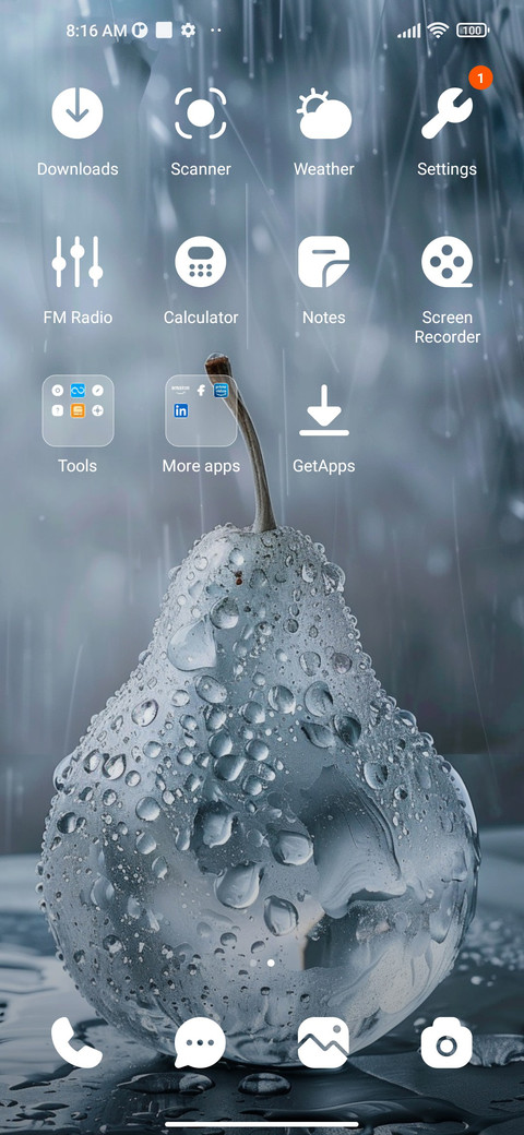 frozen pear screenshot