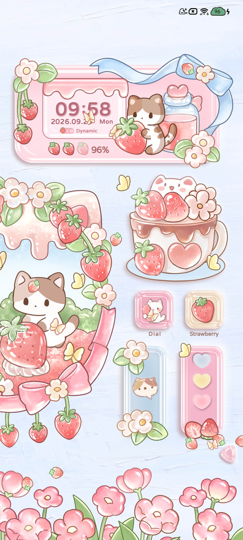 Strawberry Cat screenshot