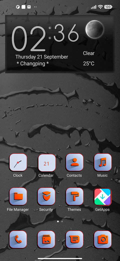 Droplet screenshot