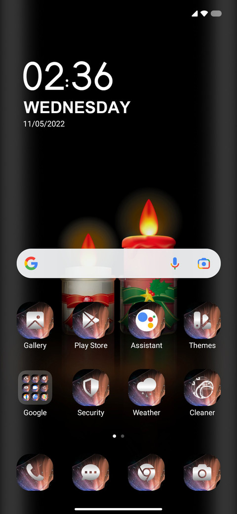 Abstract Candles screenshot