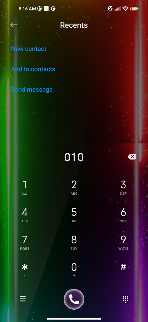 Run lamp charge screenshot