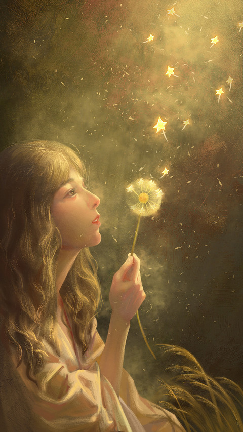 Dandelion turned into a star screenshot