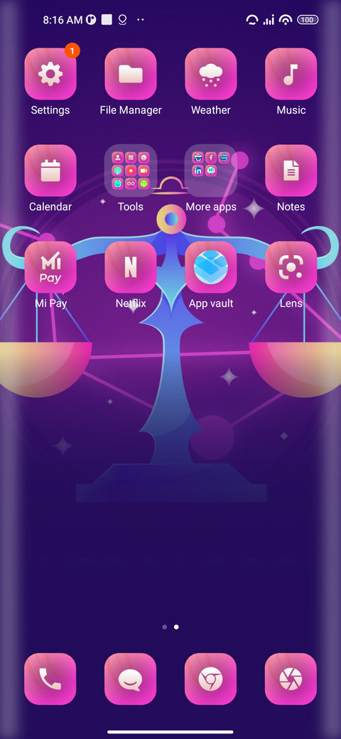 Libra screenshot
