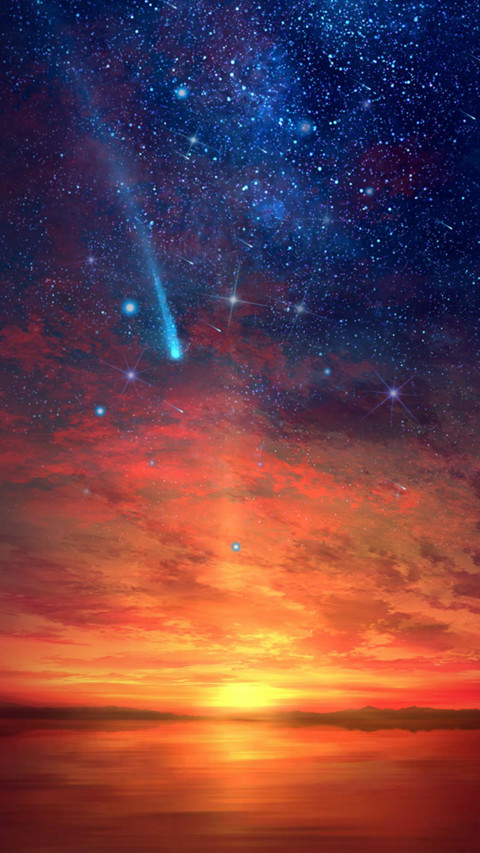星空晚霞 screenshot