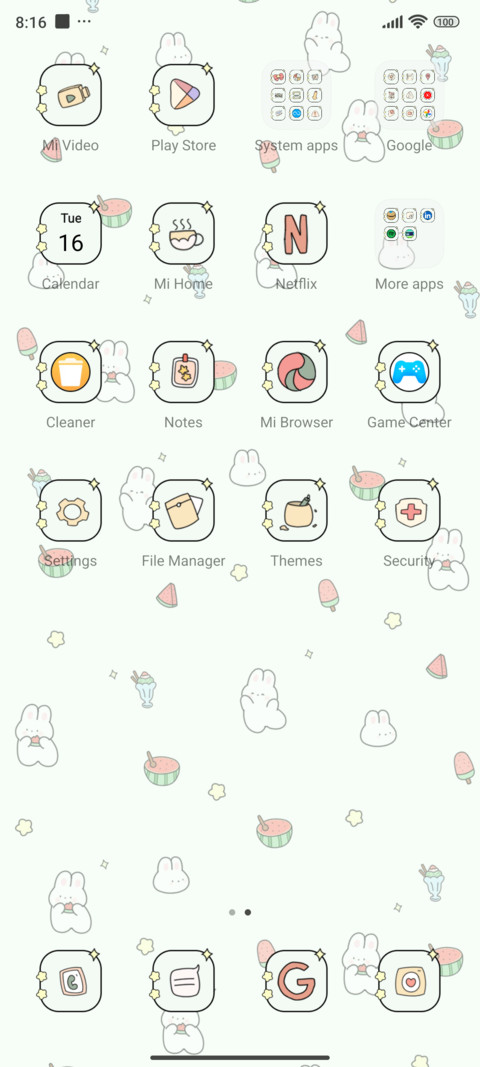 Flat Cute Cute screenshot