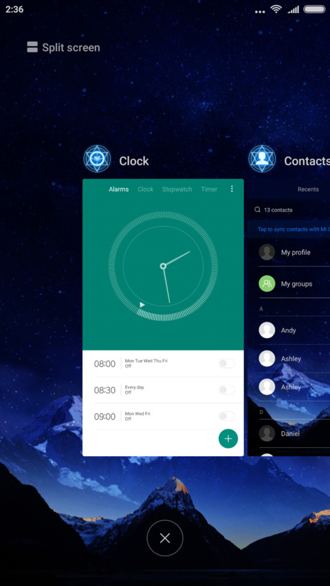 Magic array screenshot