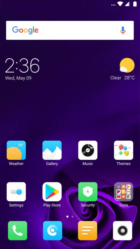 Titanium screenshot