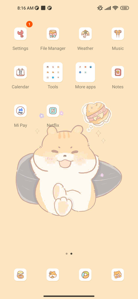 Moe hamster screenshot
