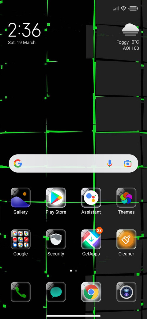Greeny V12.5 screenshot
