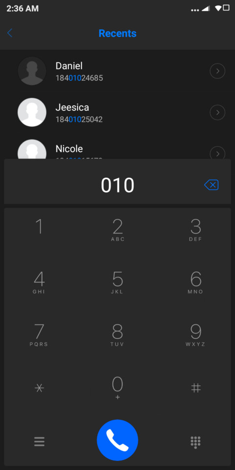 Simple SpaceX screenshot
