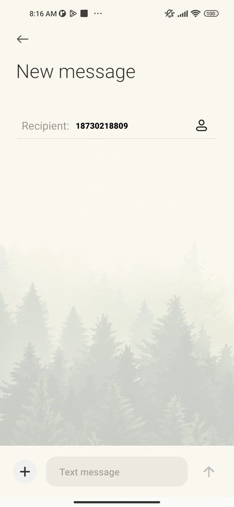 Foggy forest screenshot