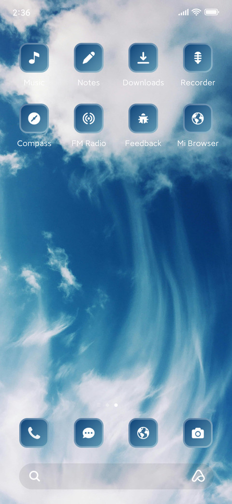 Blue Sky screenshot