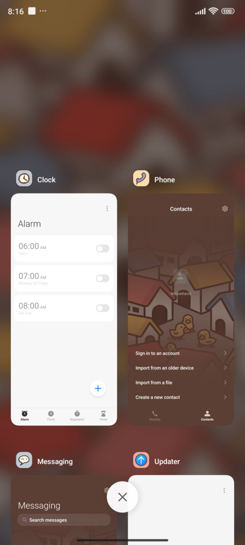 Foraging chicks screenshot