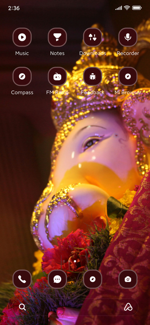 Glowing ganesha screenshot