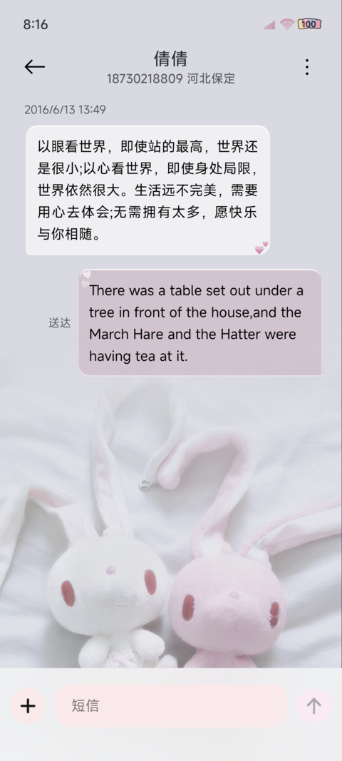 ins氛围兔兔的爱恋 screenshot