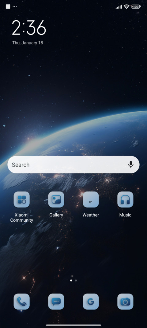 Earth order screenshot