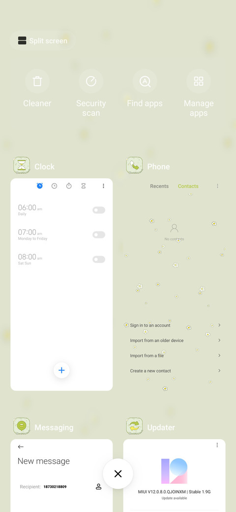 Green dinosaur screenshot