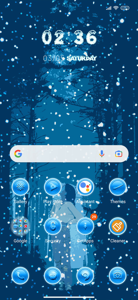 Winter Girl screenshot