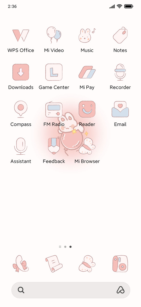 cute bunny screenshot