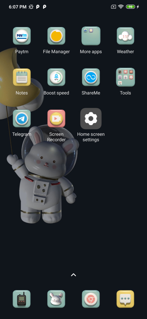 3D space Rabbit screenshot
