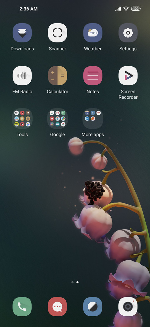 Campanula sprite screenshot