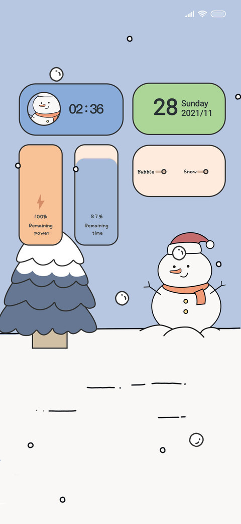 Healing the snow screenshot