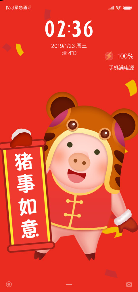 2019猪事如意 screenshot