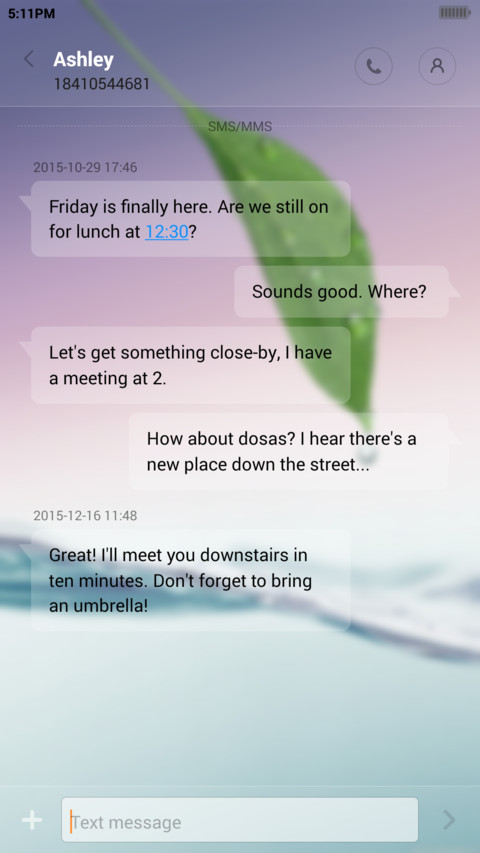 Yoz Bottle Messages screenshot