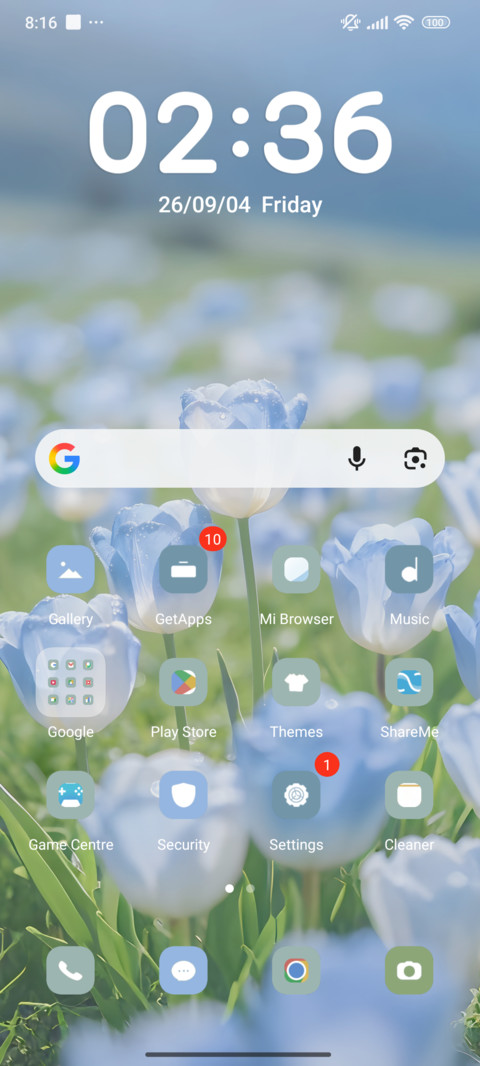 Flower Transparent screenshot