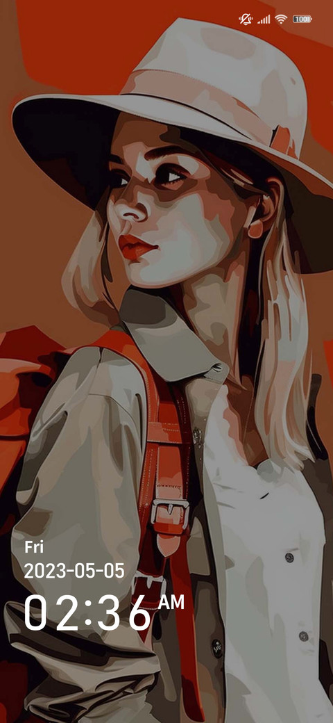 Backpack girl screenshot